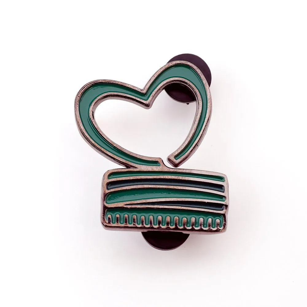 Soju Heart Cap Enamel Pin