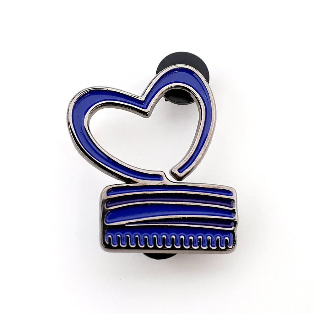 Soju Heart Cap Enamel Pin