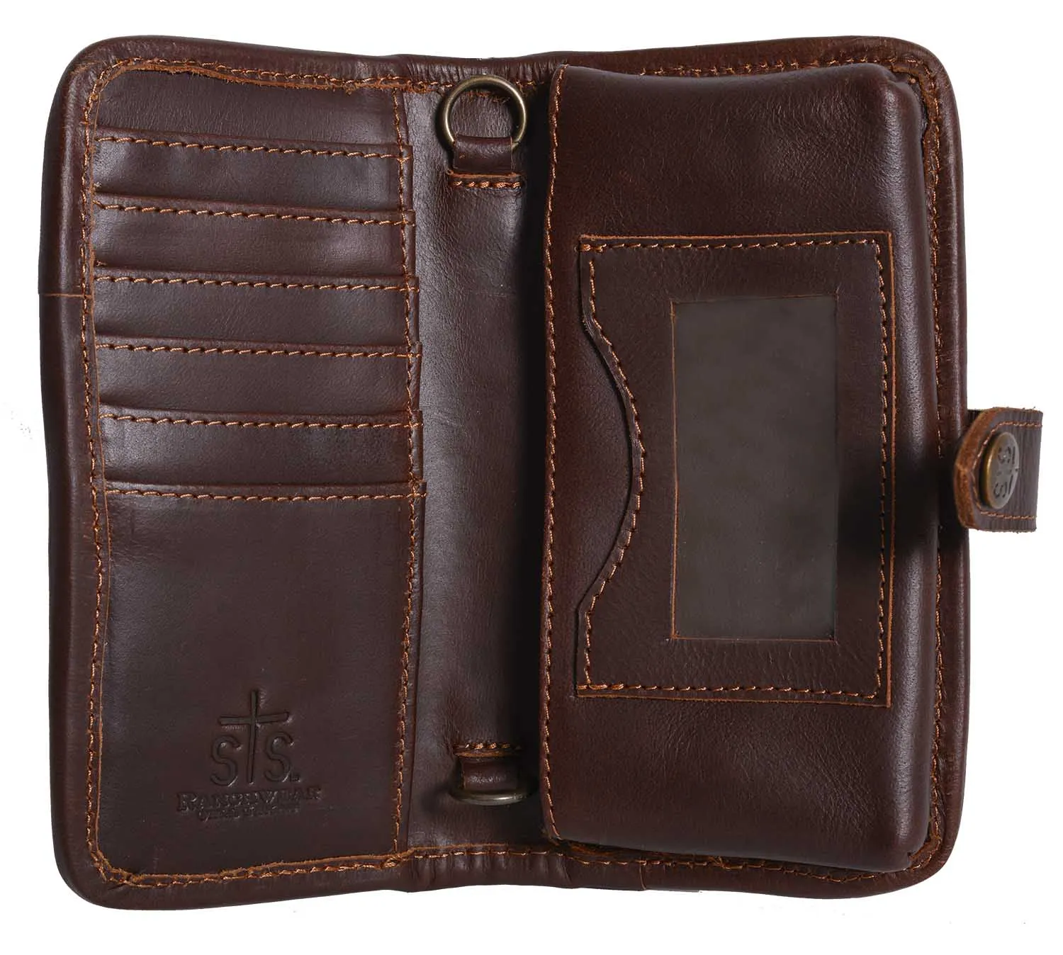 STS Basket Weave Bifold Crossbody