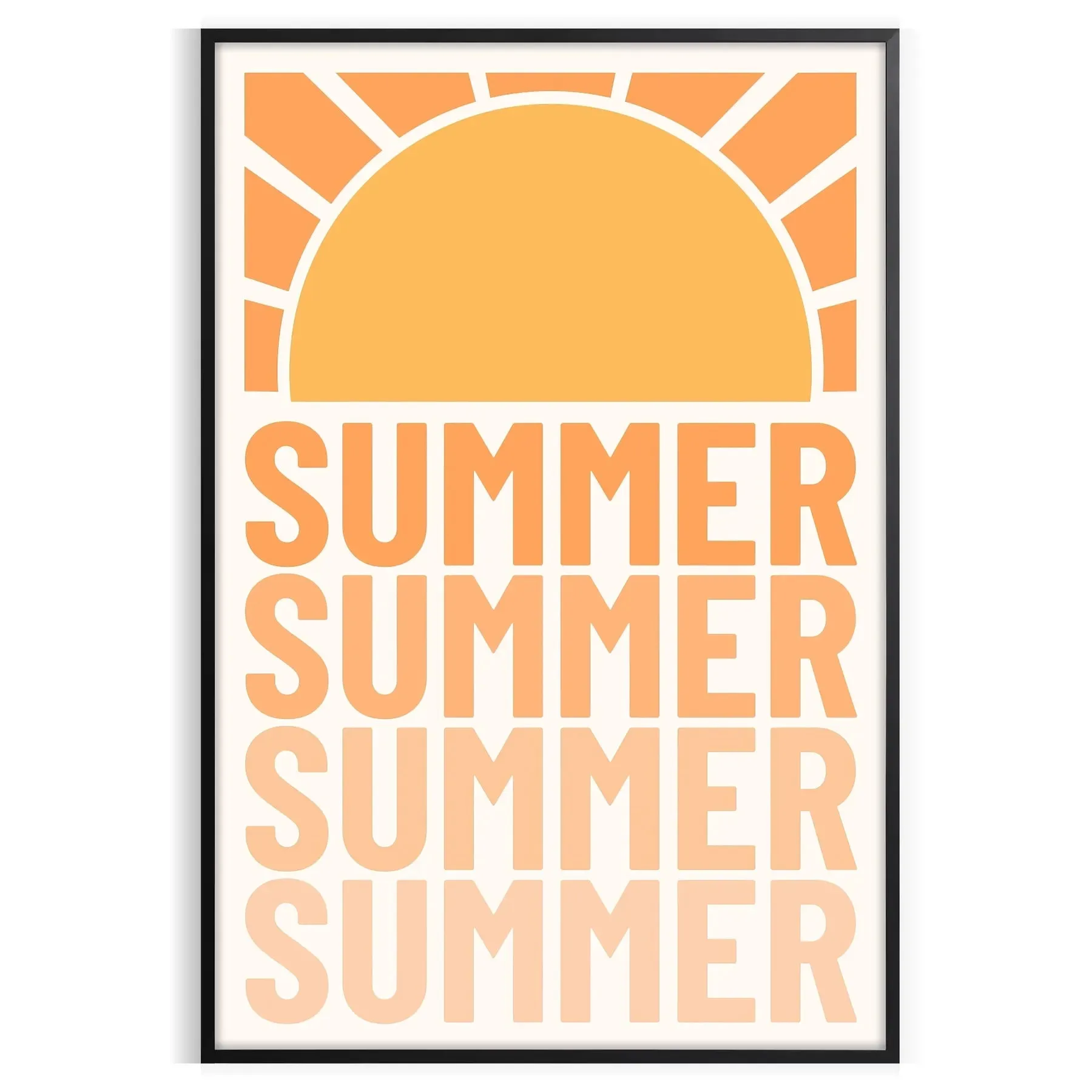 Summer Graphic Art Print