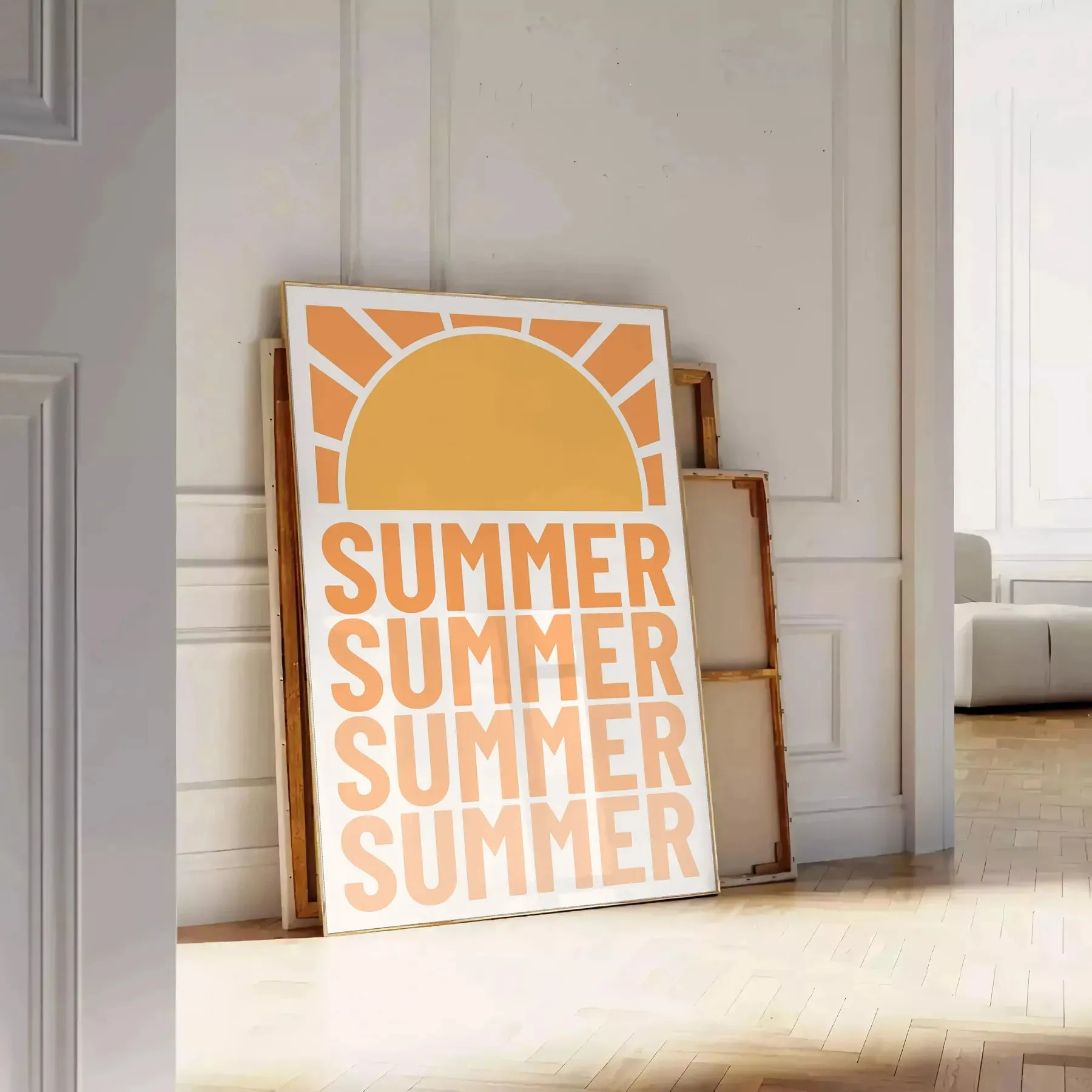 Summer Graphic Art Print
