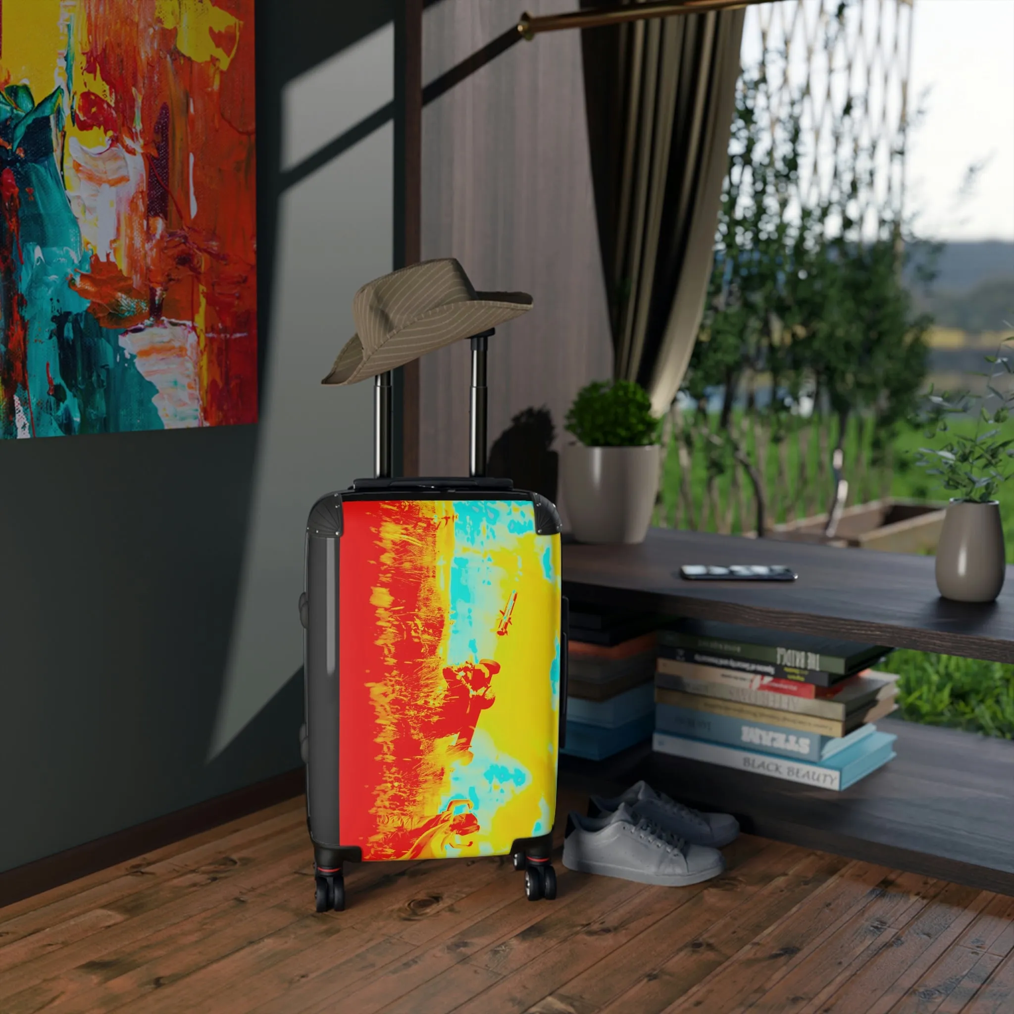 Suns Out Guns Out, Travel Unique suitcase
