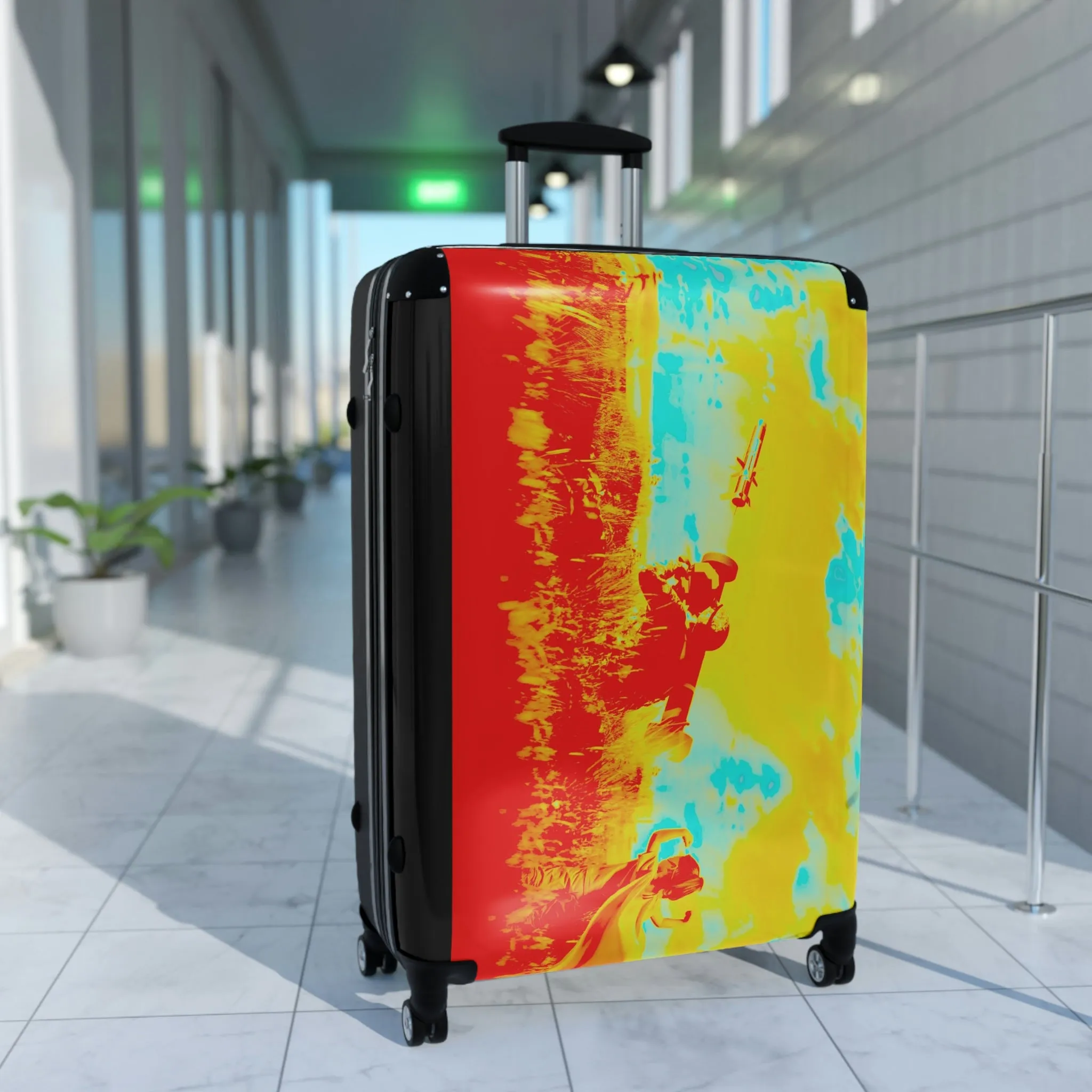 Suns Out Guns Out, Travel Unique suitcase