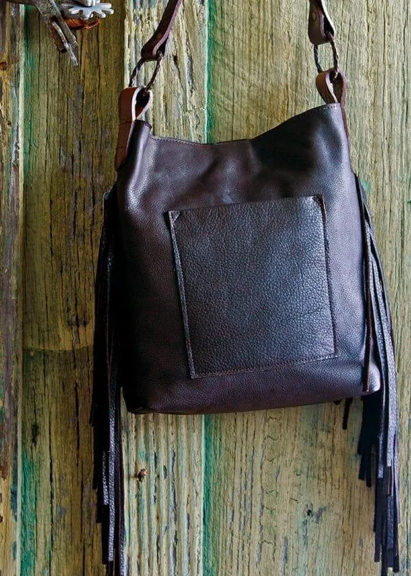 Taos Leather Concho Bag