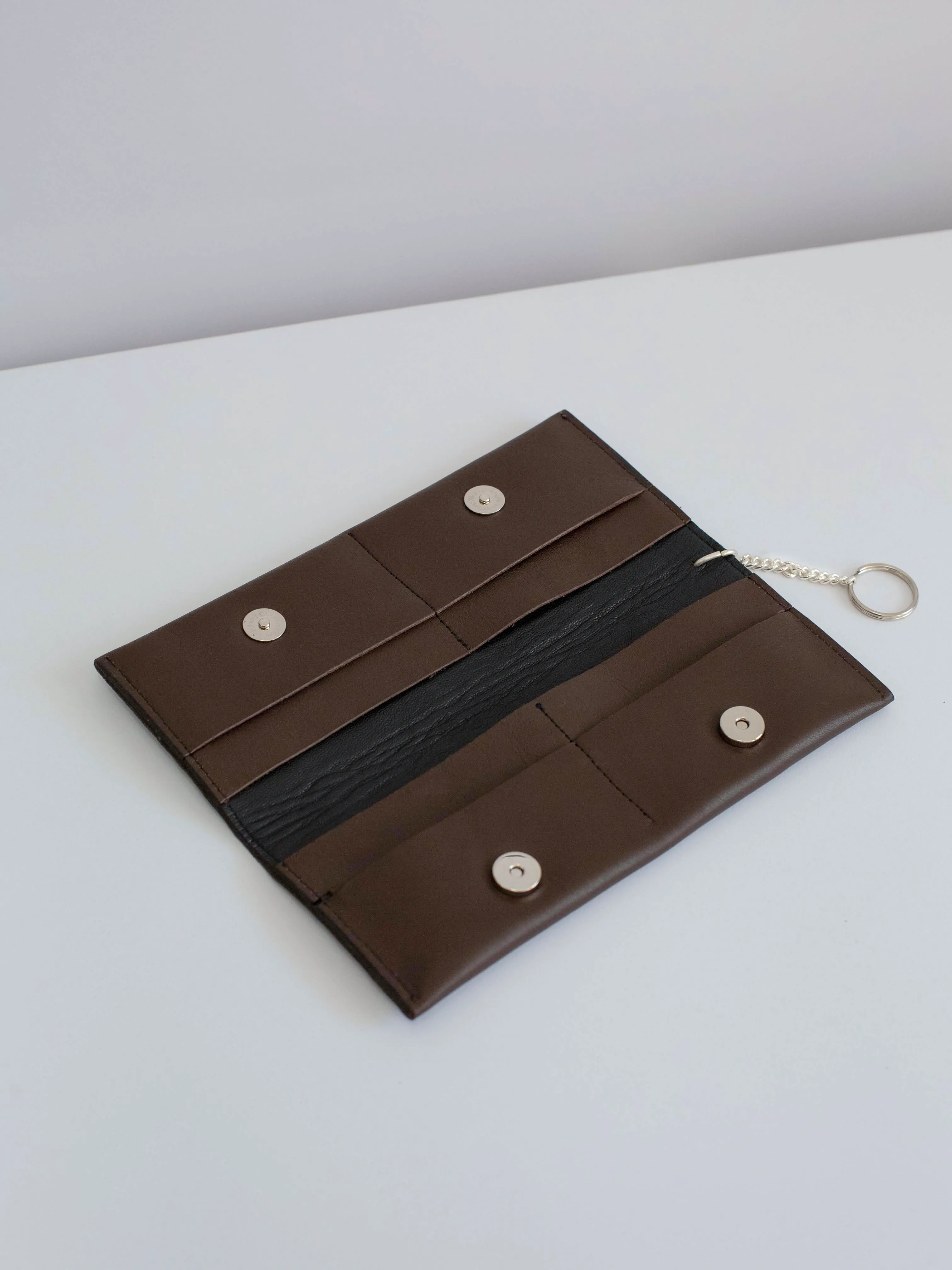The Lair Bifold Wallet Large Mahogany