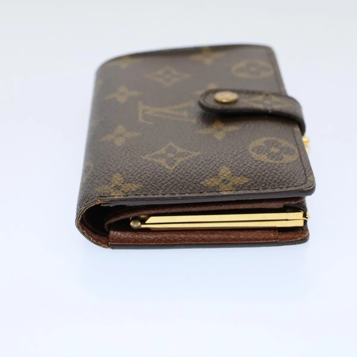 Trendy Inspired Louis Vuitton Monogram Portefeuille Viennois Bifold Wallet M61674 Auth 54070
