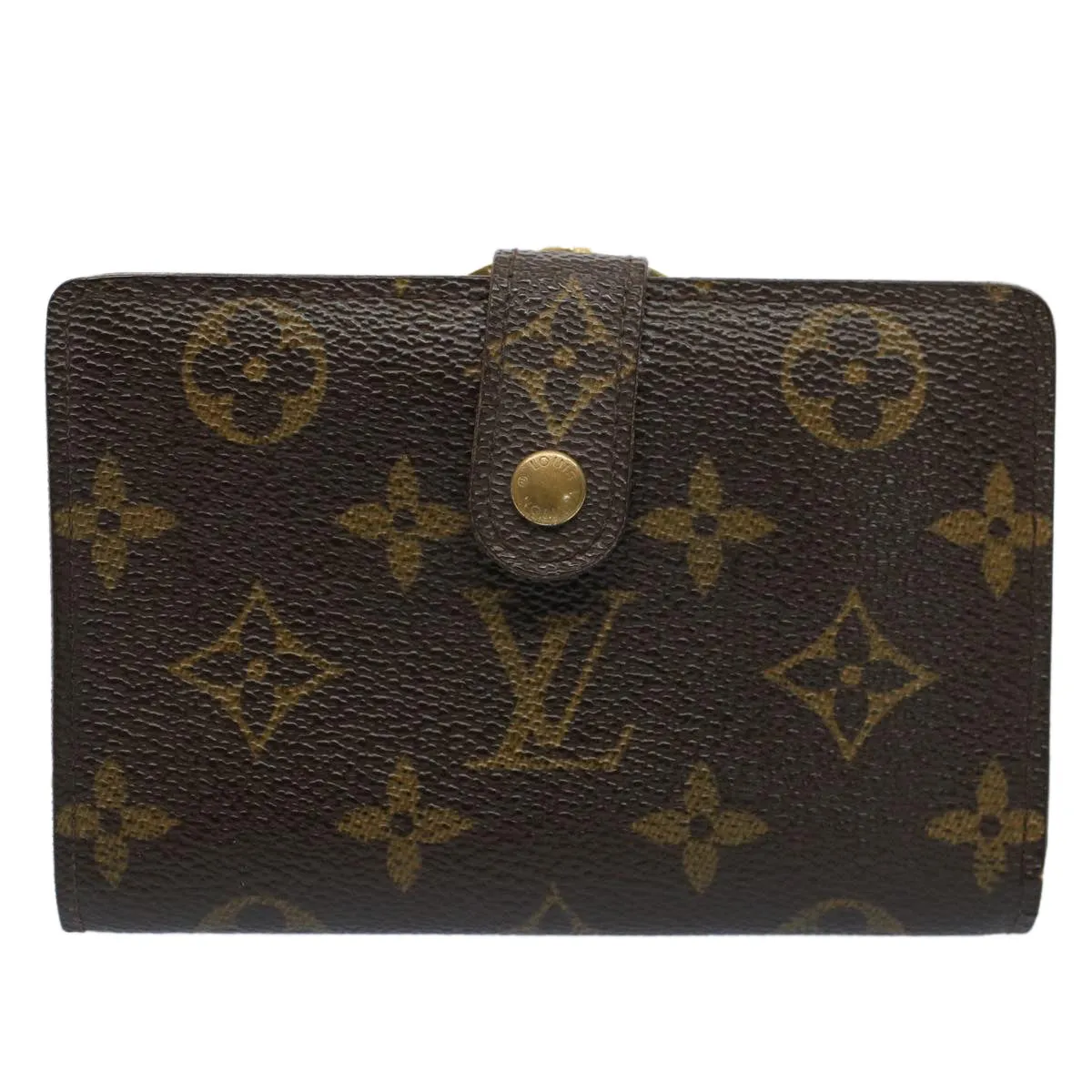 Trendy Inspired Louis Vuitton Monogram Portefeuille Viennois Bifold Wallet M61674 Auth 54070