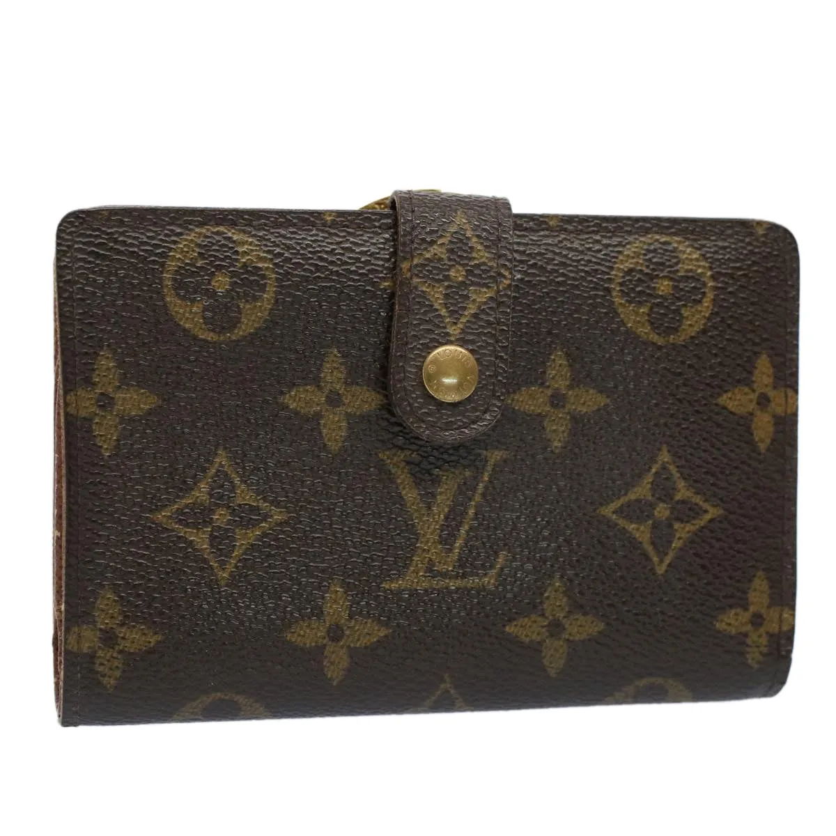 Trendy Inspired Louis Vuitton Monogram Portefeuille Viennois Bifold Wallet M61674 Auth 54070