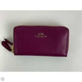 Wallet Designer By Coach, Size: Small